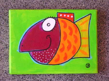 fish coquin.... acrylique 18/21